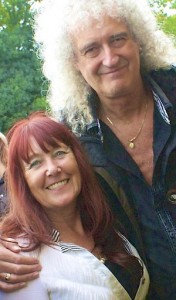 Linda Lamon & Dr Brian May
